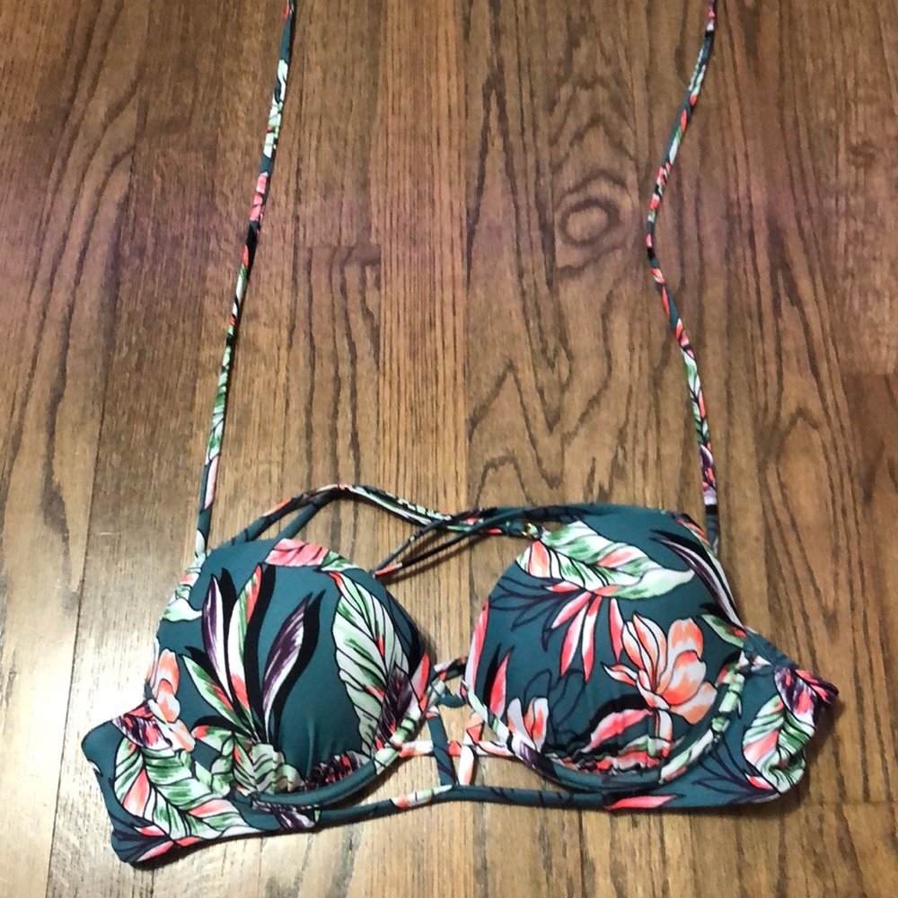 Target push up bathing suit top